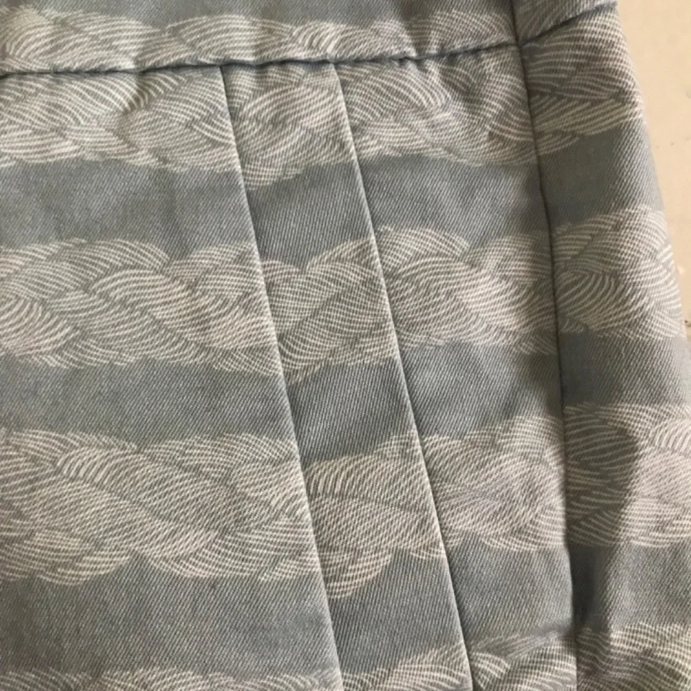 J.Crew Stretch Nautical rope print blue Chino side zip Shorts sz 10 4.5 inseam